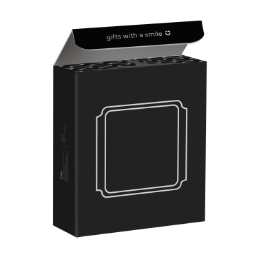 Logo trade promotional gift photo of: TriCharge RCS  Recycled PU Wireless Charger