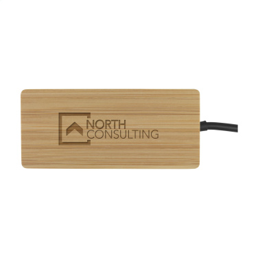 Logo trade advertising products picture of: Fyra Bamboo Hub
