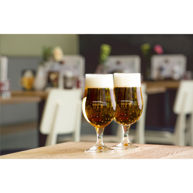 Logo trade promotional giveaways picture of: Munich Beer Glass 370 ml