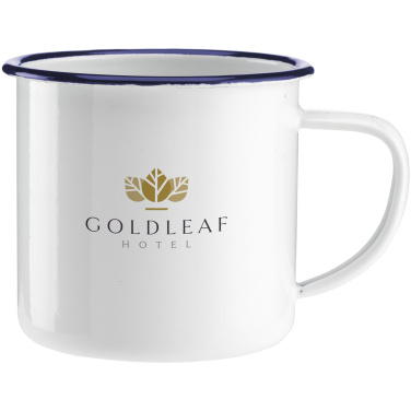 Logotrade promotional item image of: Retro Enamel Mug 350 ml