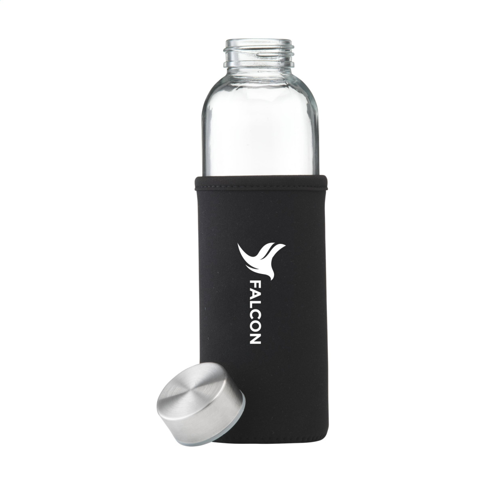 Logo trade corporate gift photo of: Senga Glass 500 ml drinking bottle