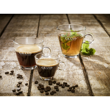 Logo trade promotional gifts image of: Lugano Espresso Glass 100 ml