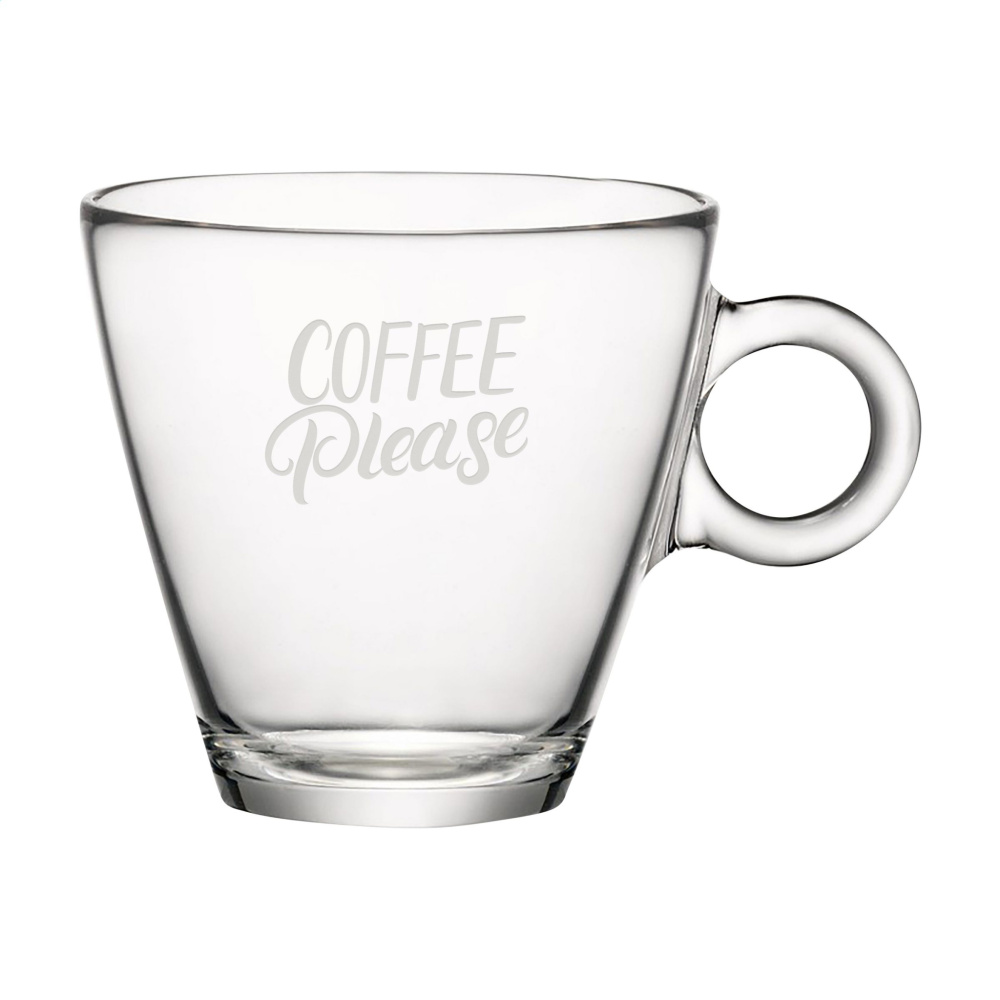 Logo trade promotional giveaways picture of: Lugano Espresso Glass 100 ml