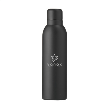 Logotrade advertising product picture of: Helios RCS Recycled Steel Bottle 470 ml