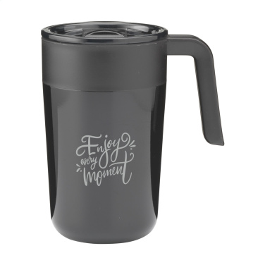Logo trade promotional giveaways picture of: Fika RCS Recycled Steel Cup 400 ml thermo cup