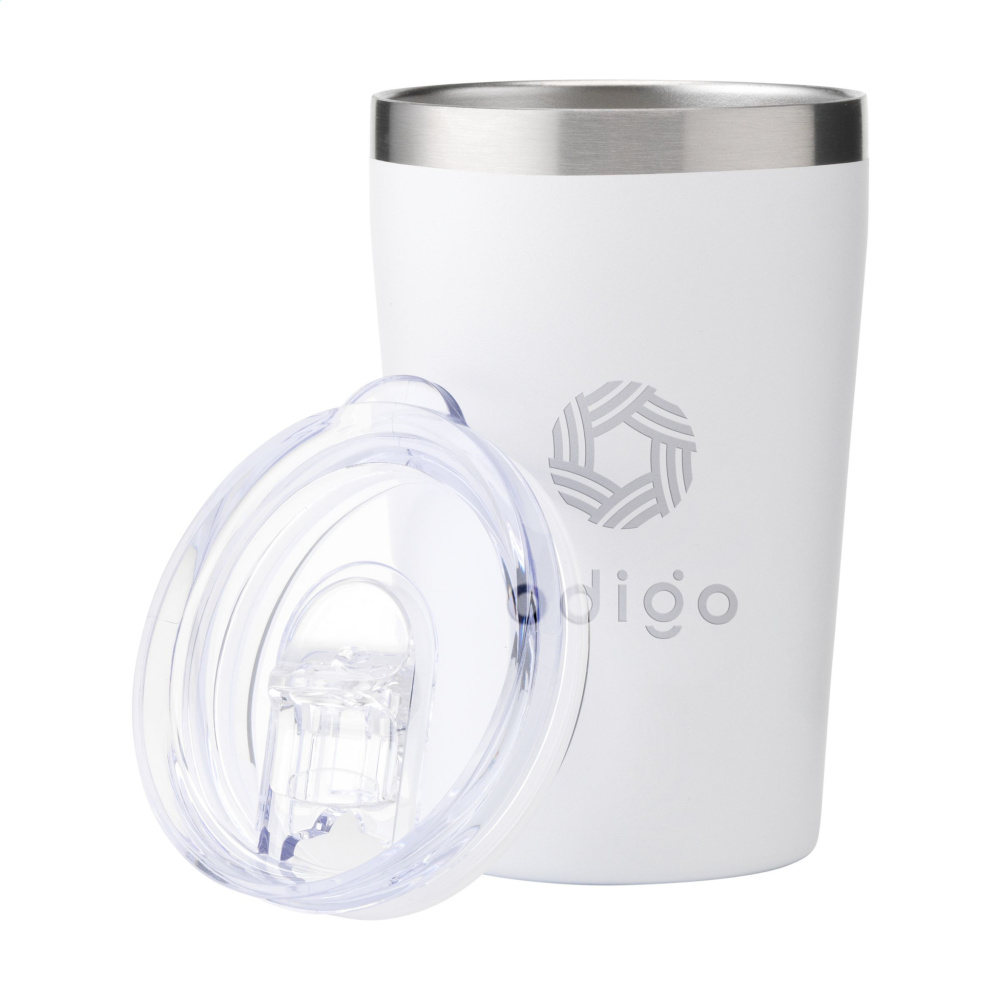 Logotrade promotional giveaways photo of: Re-Steel RCS Recycled Coffee Mug 380 ml thermo cup