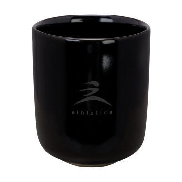 Logo trade promotional merchandise picture of: Cadiz Black 350 ml drinking cup