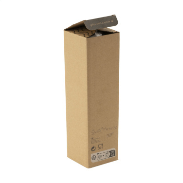 Logo trade advertising products picture of: Frosted Bottle RCS Recycled Steel 500 ml thermo bottle
