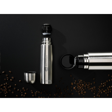 Logo trade advertising product photo of: Thermotop Midi RCS Recycled Steel 500 ml thermo bottle