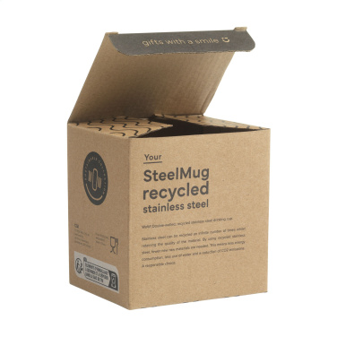 Logo trade corporate gift photo of: SteelMug RCS Recycled Steel 220 ml