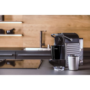 Logo trade business gifts image of: Espresso-to-Go Mug RCS Recycled Steel 170 ml