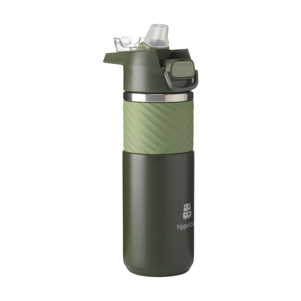 Logo trade promotional items picture of: Lynn RCS Recycled Steel Bottle 500 ml