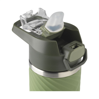 Logo trade promotional giveaways image of: Lynn RCS Recycled Steel Bottle 500 ml