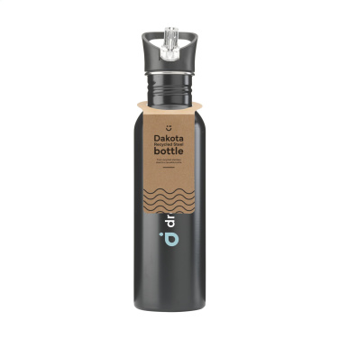 Logo trade corporate gift photo of: Dakota RCS Recycled Steel Bottle 750 ml