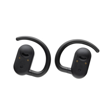 Logotrade business gift image of: Fitsound RCS recycled plastic open ear TWS earbuds