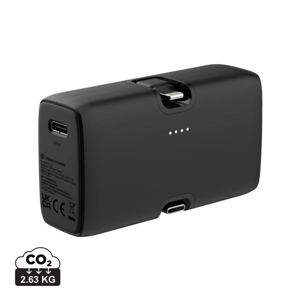 Logotrade corporate gifts photo of: Urban Vitamin Los Angeles RCS rplastic 20W PD powerbank