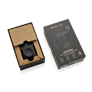 Logo trade promotional product photo of: Urban Vitamin San Diego RCS rplastic 20W PD powerbank