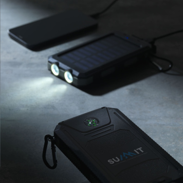 Logo trade business gifts image of: Trail RCS Solar Charger Compass 8000