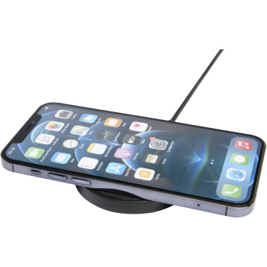 Logo trade advertising product photo of: Freal 15W recycled plastic wireless charging pad