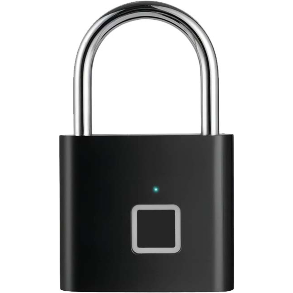 Logo trade promotional merchandise image of: SCX.design T11 smart fingerprint padlock