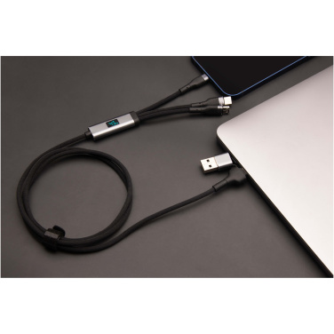 Logotrade corporate gifts photo of: SCX.design C53 100W 5-in-1 rPET ultra fast charging cable