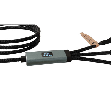 Logotrade advertising product picture of: SCX.design C53 100W 5-in-1 rPET ultra fast charging cable