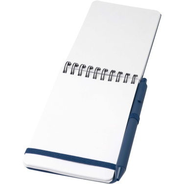 Logotrade promotional giveaway picture of: Thalaasa A6 hard cover ocean-bound notebook with ballpoint pen (black ink)