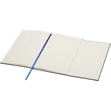 Logotrade promotional product image of: Alejandra A5 recycled plastic hard cover notebook
