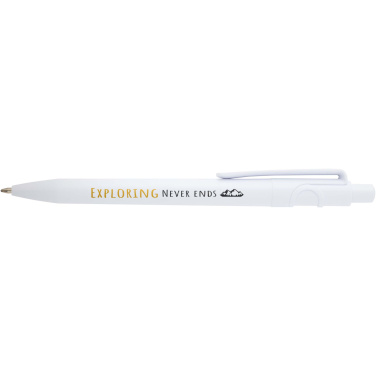 Logotrade advertising product picture of: Unica recycled plastic ballpoint pen (black ink)