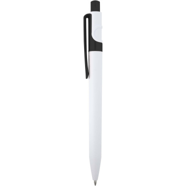 Logo trade promotional items image of: Unica recycled plastic ballpoint pen (black ink)