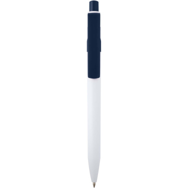 Logotrade promotional item image of: Unica recycled plastic ballpoint pen (black ink)