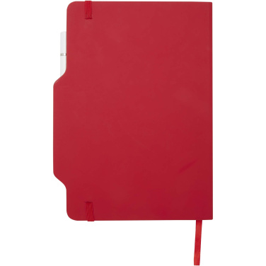 Logo trade promotional item photo of: Nexus A5 hard cover notebook with pen and pencil combo (black ink)