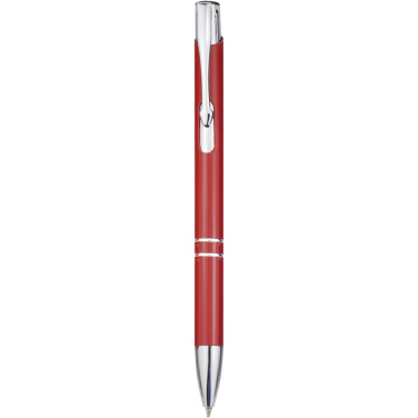 Logotrade advertising product picture of: Moneta recycled aluminium ballpoint pen (blue ink)