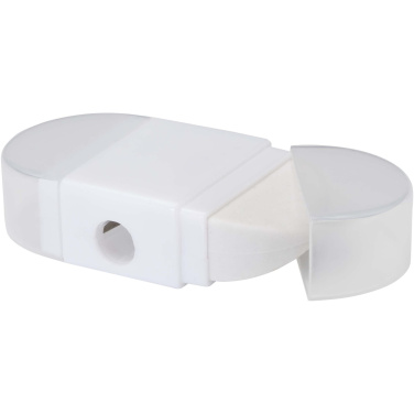 Logotrade promotional gift picture of: Velvi pencil sharpener with eraser 