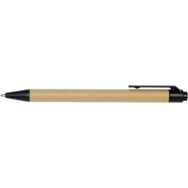 Logo trade promotional giveaways image of: Flipper sticky notepad with ballpoint pen (black ink)