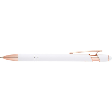 Logo trade advertising products picture of: Nanna ballpoint pen with rose gold finish (black ink)