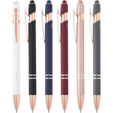 Logotrade promotional giveaways photo of: Nanna ballpoint pen with rose gold finish (black ink)