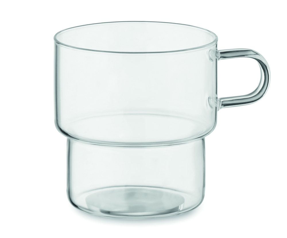 Logo trade promotional merchandise photo of: High borosilicate glass 300 ml