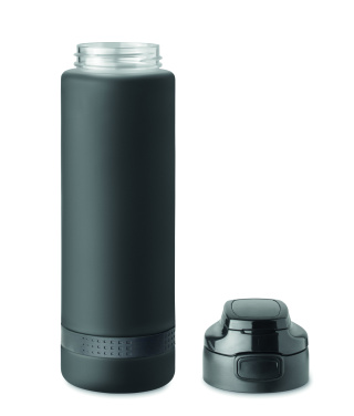 Logo trade corporate gift photo of: Sports water bottle RPET 1L