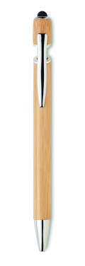 Logo trade promotional products image of: Ball pen in bamboo