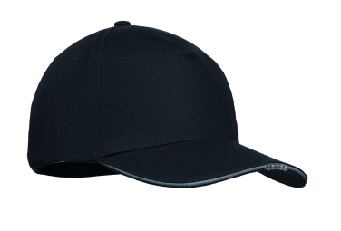 Logotrade advertising product picture of: 5 panel LED cotton cap 220gr/m²