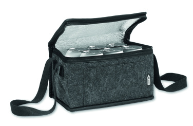 Logo trade corporate gifts picture of: RPET felt cooler bag