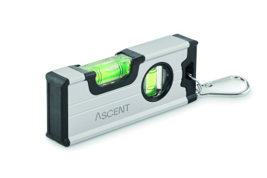 Logo trade advertising products image of: Mini magnetic aluminium level