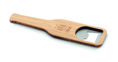 Logotrade advertising product image of: Bamboo bottle opener