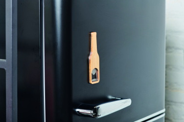 Logotrade promotional giveaway image of: Bamboo bottle opener