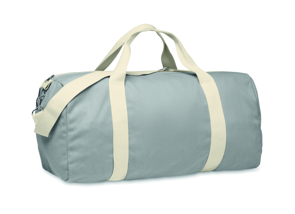 Logo trade promotional products image of: Recycled duffle bag 320 gr/m²