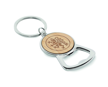 Logotrade corporate gift image of: Recycled aluminium key ring