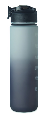 Logo trade promotional giveaway photo of: Sports water bottle RPET 1L