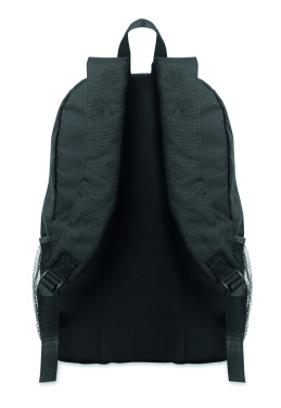 Logo trade business gift photo of: 600D RPET polyester backpack