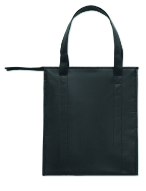 Logo trade corporate gifts image of: Non woven RPET cooler bag